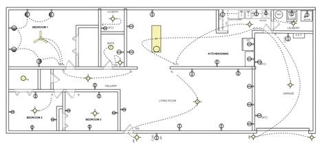 lighting layout electrical plan